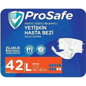 Prosafe Belbantlı L 6×7'li Hasta Bezi