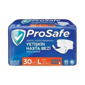 Prosafe Belbantlı Large 30 Adet Hasta Bezi