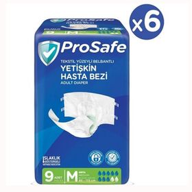 Prosafe Belbantlı Orta M 54 Adet Hasta Bezi