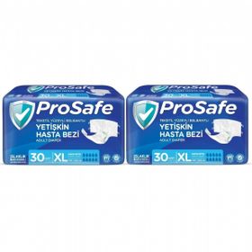 Prosafe Belbantlı Tekstil Yüzey XL 60 Adet Yetişkin Hasta Bezi