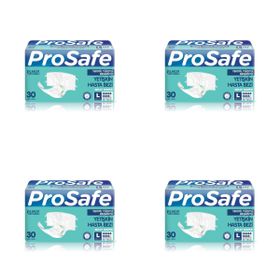 Prosafe Belbantlı Textile Yüzey Büyük Boy 30'lu 4 Paket Hasta Bezi