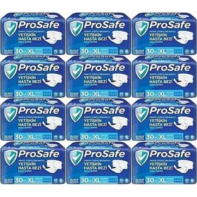 Prosafe Belbantlı XL 12x 30 Adet Hasta Bezi
