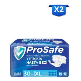 Prosafe Belbantlı XLarge 2x30 Adet Yetişkin Hasta Bezi