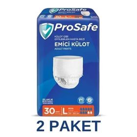 Prosafe Emici Külot L 30x2 Adet Yetişkin Hasta Bezi