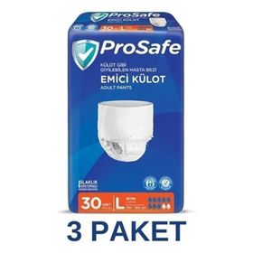 Prosafe Emici Külot L 30x3 Adet Yetişkin Hasta Bezi
