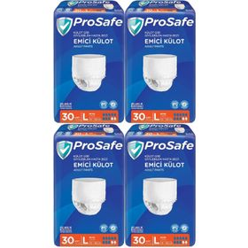Prosafe Emici Külot Large 4x30'lu Hasta Bezi