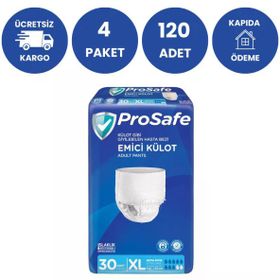 Prosafe Emici Külot XL 120 Adet Yetişkin Hasta Bezi