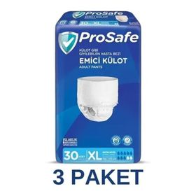 Prosafe Emici Külot XL 30x3 Adet Yetişkin Hasta Bezi