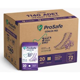 Prosafe Extra Uzun 20x72 Paket 1440 Adet Günlük Ped
