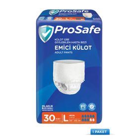Prosafe Külotlu Emici Büyük L 30 Adet Yetişkin Hasta Bezi