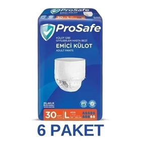 Prosafe L 6x30'lu Emici Külot Yetişkin Hasta Bezi
