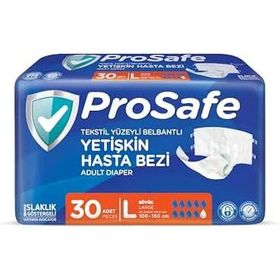 Prosafe Large 30'lu Tekstil Belbantlı