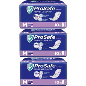 Prosafe Medium Orta Boy Normal 30 Adet 3x10'lu Mesane Lohusa Pedi