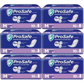 Prosafe Medium Orta Boy Normal 60 Adet 6x10'lu Mesane Lohusa Pedi