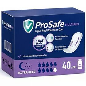 Prosafe Multiped Extra Gece XL 40 Adet Lohusa Mesane Pedi