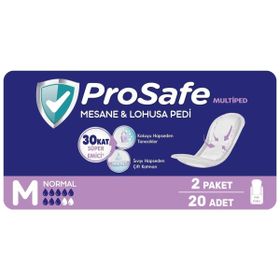 Prosafe Multiped Normal 20 Adet Lohusa ve Mesane Pedi