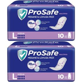 Prosafe Multiped Yoğun Büyük Boy 20 Adet Lohusa ve Mesane Pedi