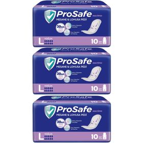 Prosafe Multiped Yoğun Büyük Boy 30 Adet Lohusa ve Mesane Pedi