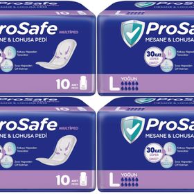 Prosafe Multiped Yoğun Büyük Boy 40 Adet Lohusa ve Mesane Pedi