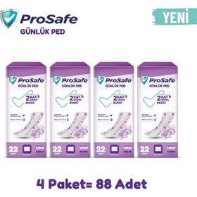 Prosafe Uzun 22x4 Paket 88 Adet Günlük Ped
