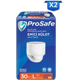 Prosafe Yetişkin L 2x30 Adet Emici Külot