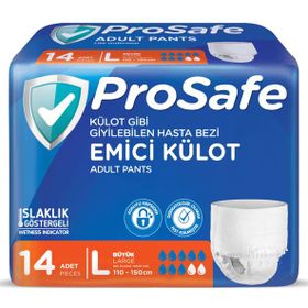 Prosafe Yetişkin Large 110-150 cm 14 Adet Emici Külot