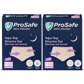 Prosafe Yoğun Regl Dönemine Özel 2x2'li Gece Külodu