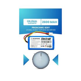 Proscenic 820T 2600 Mah Robot Süpürge Batarya