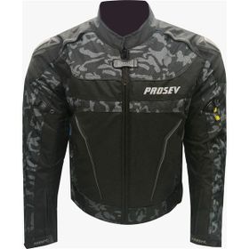 Prosev 18609 Hörgüçlü 4 Mevsim Siyah Kırmızı Motosiklet Montu