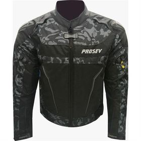 Prosev 18609 Hörgüçlü 4 Mevsim Siyah Kırmızı Motosiklet Montu