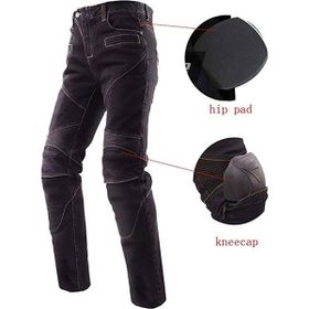 Prosev P-050 Kevlar Siyah Motosiklet Pantolonu