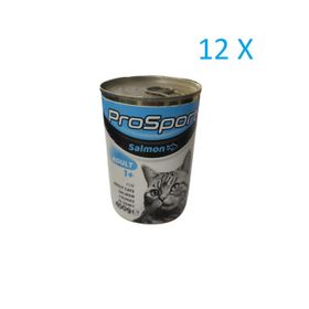 Prosport 12x400 gr Somonlu Yetiskin Kedi Konservesi