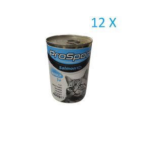 Prosport 12x400 gr Somonlu Yetiskin Kedi Konservesi