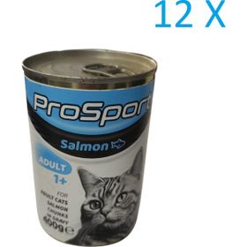 Prosport 12x400 gr Somonlu Yetiskin Kedi Konservesi