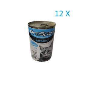 Prosport 12x400 gr Somonlu Yetiskin Kedi Konservesi