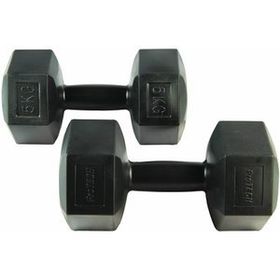 Protech AGRDMBPRT005 Siyah 5 Kg Çiftli Vinyl Dambıl