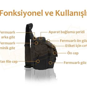 Protector Plus Siyah Tek Omuz Unisex Bel Çantası