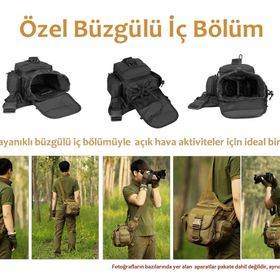 Protector Plus Siyah Tek Omuz Unisex Bel Çantası