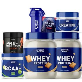 Proteinocean Bisküvi Yeşil Elma Large Fitness Paketi
