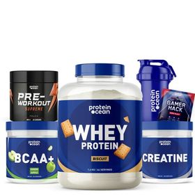 Proteinocean Bisküvi Yeşil Elma Mega Fitness Paketi
