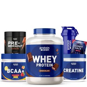 Proteinocean Çikolata Strawberry Lemon Mega Fitness Paketi
