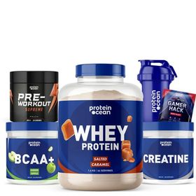 Proteinocean Salted Caramel Yeşil Elma Mega Fitness Paketi