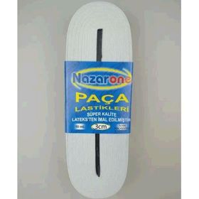 Proteks Beyaz 3 cm Nazarone Paça Lastiği
