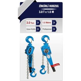 Proter 3.0 Ton 1.5 m Zincirli Hubzug
