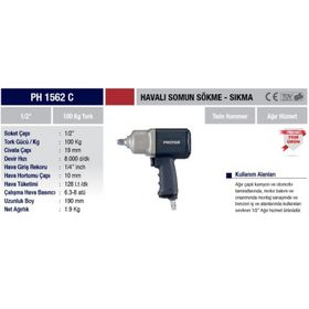 Proter PH 1562C Somun Sıkma Makinesi