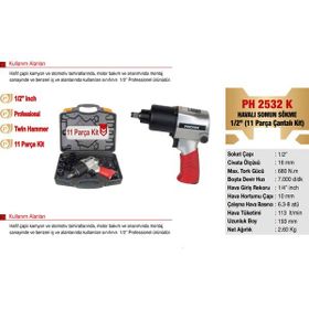Proter PH 2532K Somun Sökme Kiti