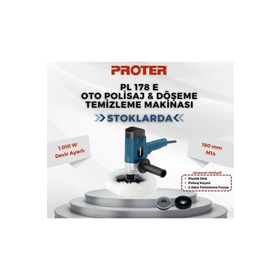 Proter PL 178 E Oto Polisaj Döşeme Temizleme Makinesi