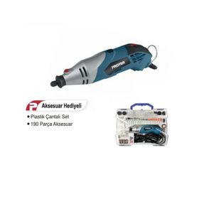 Proter PR 190 MK Mini Grinder Mikro Kalıpçı Seti