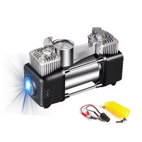 Proter PR 265 P2 12V 150 PSI Çift Pistonlu Lastik Şişirme Kompresörü