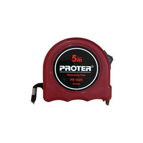 Proter PR 5025 S 5x25 mm Çift Stoplu Çelik Şerit Metre